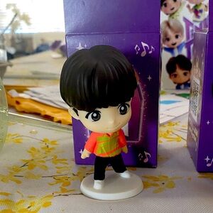 BTS Suga Tiny Tan McDonald’s toy Throwback edition